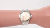 Hugo Boss Premiere Rose Gold Dial Silver Steel Strap Watch for Women - 1502444 Authentic Buy Shop Now