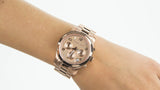 Michael Kors Runway Rose Gold Dial Rose Gold Steel Strap Watch for Women - MK5128 Authentic Buy Shop Now