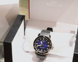 Tissot Seastar 1000 Powermatic 80 Blue Dial Black Rubber Strap Watch For Men - T120.407.17.041.00 Authentic Buy Shop Now