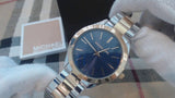 Michael Kors Slim Runway Blue Dial Two Tone Steel Strap Watch for Women - MK3479 Authentic Buy Shop Now