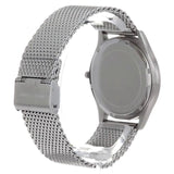 Michael Kors Slim Runway Analog Black Dial Silver Mesh Bracelet Watch For Men - MK8606 Authentic Buy Shop Now