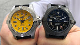 Breitling Avenger Automatic 45 Seawolf Night Mission Black Dial Black Nylon Strap Watch for Men - V17319101B1X1 Authentic Buy Shop Now