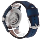 Fossil Sport 54 Day Date Black Dial Black Leather Strap Watch for Men - FS5321 Authentic Buy Shop Now