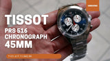 Tissot PRS 516 Chronograph Blue Dial Blue Steel Strap Watch for Men - T131.617.11.042.00 Authentic Buy Shop Now