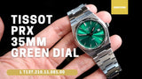 Tissot PRX Green Dial Silver Steel Strap Watch for Women - T137.210.11.081.00 Authentic Buy Shop Now