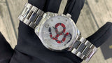 Gucci G Timeless Silver Dial Silver Steel Strap Watch For Women - YA1264076 Authentic Buy Shop Now