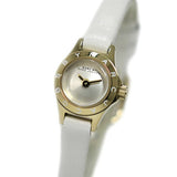 Marc Jacobs Blade White Dial White Leather Strap Watch for Women - MBM1344 Authentic Buy Shop Now