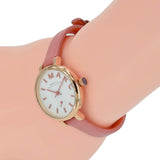 Marc Jacobs Sally White Dial Orange Leather Strap Watch for Women - MBM1355 Authentic Buy Shop Now