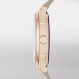 Marc Jacobs Tether Grey Dial Grey Leather Strap Watch for Women - MBM1375 Authentic Buy Shop Now