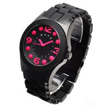 Marc Jacobs Pelly Black Dial Black Silicone Strap Watch for Women - MBM2529 Authentic Buy Shop Now