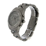 Marc Jacobs Blade Chronograph Black Dial Black Steel Strap Watch for Women - MBM3103 Authentic Buy Shop Now