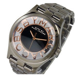 Marc Jacobs Henry Skeleton Black Dial Black Steel Strap Watch for Women - MBM3254 Authentic Buy Shop Now