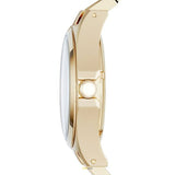 Marc Jacobs Henry Skeleton Gold Dial Gold Steel Strap Watch for Women - MBM3263 Authentic Buy Shop Now