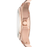 Marc Jacobs Henry Rose Gold Dial Rose Gold Steel Strap Watch for Women - MBM3296 Authentic Buy Shop Now