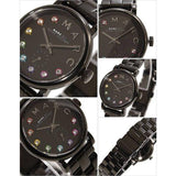 Marc Jacobs Baker Black Dial Black Steel Strap Watch for Women - MBM3425 Authentic Buy Shop Now
