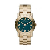 Marc Jacobs Amy Green Dial Gold Steel Strap Watch for Women - MBM8619 Authentic Buy Shop Now