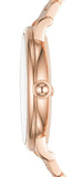 Marc Jacobs Roxy White Dial Rose Gold Steel Strap Watch for Women - MJ3523 Authentic Buy Shop Now