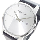 Calvin Klein City Silver Dial Black Steel Strap Watch for Men - K2G2G1CX Authentic Buy Shop Now