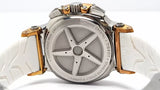 Tissot T Race Chronograph White Dial White Rubber Strap Watch for Women - T048.217.27.017.00 Authentic Buy Shop Now