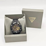 Guess Axel Multifunction Black Dial Black Steel Strap Watch For Men - GW0488G3 Authentic Buy Shop Now