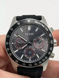 Guess Altitude Chronograph Black Dial Black Rubber Strap Watch for Men - GW0332G1 Authentic Buy Shop Now