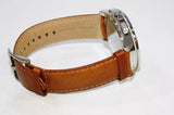 Michael Kors Ryker Chronograph Analog Blue Dial Brown Leather Strap Watch For Men - MK8518 Authentic Buy Shop Now