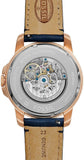 Fossil Grant Mechanical Blue Dial Blue Leather Strap Watch for Men - ME3054 Authentic Buy Shop Now