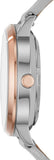 Fossil Vintage Muse Automatic Skeleton White Dial Grey Leather Strap Watch for Women - ME3131 Authentic Buy Shop Now