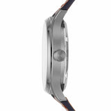 Fossil Forrester Luggage Automatic Skeleton Blue Dial Brown Leather Strap Watch for Men - ME3179 Authentic Buy Shop Now
