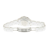 Chanel J12 Diamonds Mother of Pearl White Dial White Steel Strap Watch for Women - J12 H5704 Authentic Buy Shop Now