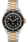 Michael Kors Maritime Three Hand Black Dial Two Tone Steel Strap Watch for Men - MK9180 Authentic Buy Shop Now