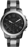 Fossil Grant Chronograph Black Dial Two Tone Steel Strap Watch for Men - FS5269 Authentic Buy Shop Now