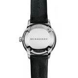 Burberry Classic Round Cream Dial Black Leather Strap Watch for Men - BU10008 Authentic Buy Shop Now