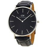 Daniel Wellington Classic Reading Black Dial Black Leather Strap Watch For Men - DW00100135 Authentic Buy Shop Now