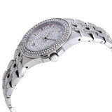 Bulova Crystal Collection Silver Dial Silver Steel Strap Watch for Women - 96L243 Authentic Buy Shop Now