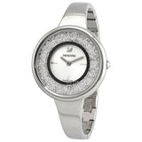 Swarovski Crystalline Pure Silver Dial Silver Steel Strap Watch for Women - 5269256 Authentic Buy Shop Now