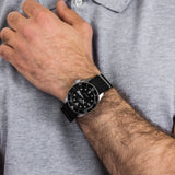 Seiko 5 Sports SKX Automatic Black Dial Black NATO Strap Watch For Men - SRPD55K3 Authentic Buy Shop Now