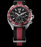 Tag Heuer Formula 1 McLaren Limited Edition Chronograph Black Dial Two Tone NATO Strap Watch for Men - CAZ1112.FC8188 Authentic Buy Shop Now