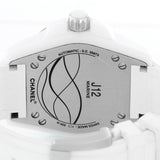 Chanel J12 Ceramic White Dial White Steel Strap Watch for Women - J12 H0968 Authentic Buy Shop Now