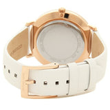 Michael Kors Pyper Quartz White Dial White Leather Strap Watch For Women - MK2800 Authentic Buy Shop Now