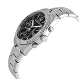 Maserati Competizione Chronograph Black Dial Silver Steel Strap Watch For Men - R8853100014 Authentic Buy Shop Now