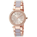 Michael Kors Parker Gold Dial Two Tone Steel Strap Watch for Women - MK6327 Authentic Buy Shop Now