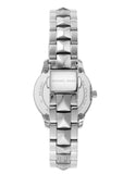 Michael Kors Runway Mercer Quartz Mother of Pearl Blue Dial Silver Steel Strap Watch For Women - MK6857 Authentic Buy Shop Now