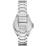 Michael Kors Kacie Three-Hand Gold Dial Silver Steel Strap Watch for Women - MK4854 Authentic Buy Shop Now