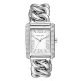 Michael Kors Emery Three Hand White Dial Silver Steel Strap Watch For Women - MK7438 Authentic Buy Shop Now