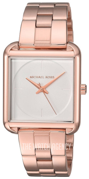 Michael Kors Lake Quartz White Dial Rose Gold Steel Strap Watch For Women - MK3645 Authentic Buy Shop Now
