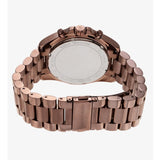 Michael Kors Bradshaw Chronograph Brown Dial Brown Steel Strap Watch For Women - MK6247 Authentic Buy Shop Now