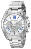 Michael Kors Bradshaw Quartz Silver Dial Silver Steel Strap Watch For Women - MK6320 Authentic Buy Shop Now