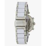Michael Kors Parker Chronograph Silver Dial Silver Steel Strap Watch For Women - MK6354 Authentic Buy Shop Now