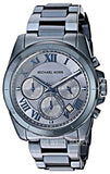 Michael Kors Brecken Chronograph Quartz Blue Dial Blue Steel Strap Watch For Men - MK6361 Authentic Buy Shop Now